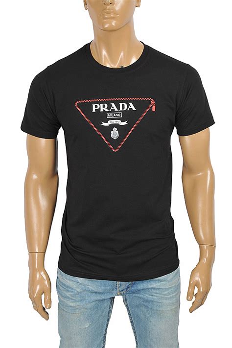 prada t shirts online|prada men's shirts sale.